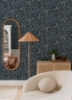 Picture of Briar Navy Floral Wallpaper