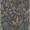 Picture of Briar Charcoal Floral Wallpaper