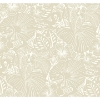 Picture of Idalia Beige Floral Flamingo Wallpaper