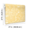 Picture of Idalia Yellow Floral Flamingo Wallpaper