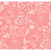 Picture of Idalia Coral Floral Flamingo Wallpaper