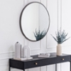 Picture of Leslie Pewter 30-in Mirror