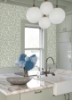 Picture of CLJ Rowan Green Peel and Stick Wallpaper