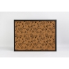 Picture of Floral Branch Black Printed Cork Board