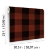 Picture of Lumberjack Maroon  Wallpaper