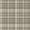 Picture of Dutton Plaid Light Brown  Wallpaper