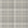 Picture of Dutton Plaid Grey  Wallpaper