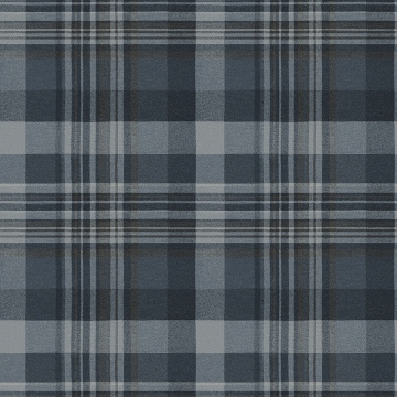 Picture of Dutton Plaid Indigo  Wallpaper