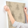 Picture of Stockman Silhouette Khaki  Wallpaper