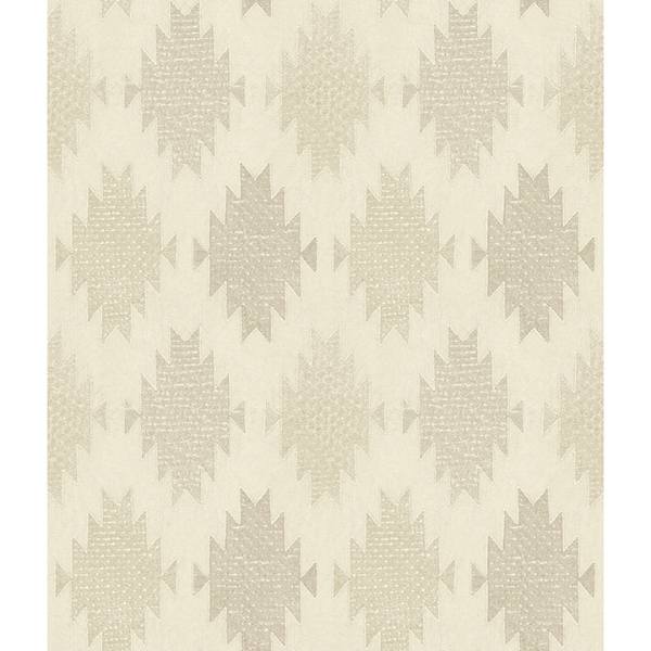 Picture of Stitched Heirloom Khaki  Wallpaper