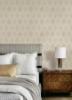 Picture of Stitched Heirloom Khaki  Wallpaper