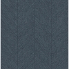 Picture of Kallam Indigo Chevron Wallpaper