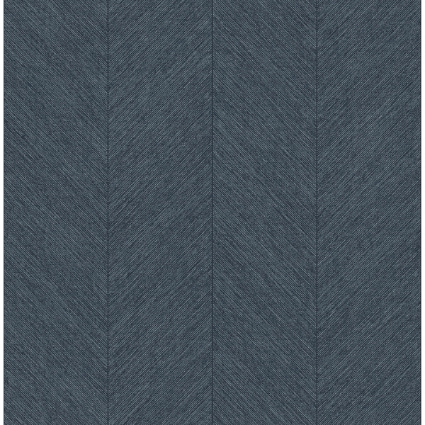 Picture of Kallam Indigo Chevron Wallpaper