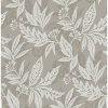 Picture of Anita Pewter Woodland Floral Wallpaper