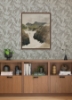 Picture of Anita Pewter Woodland Floral Wallpaper