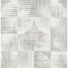 Picture of Woodbine Neutral Abstract Geometric Wallpaper