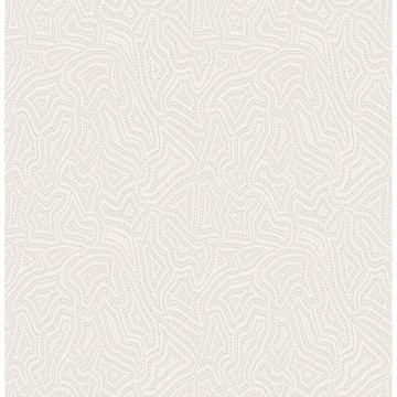 Picture of Hollenback Ivory Dotted Abstract Wallpaper