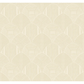 Picture of Meyberg Khaki Geometric Wallpaper