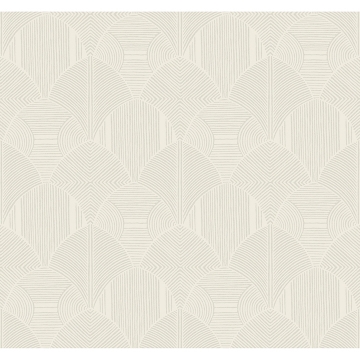 Picture of Meyberg Ivory Geometric Wallpaper