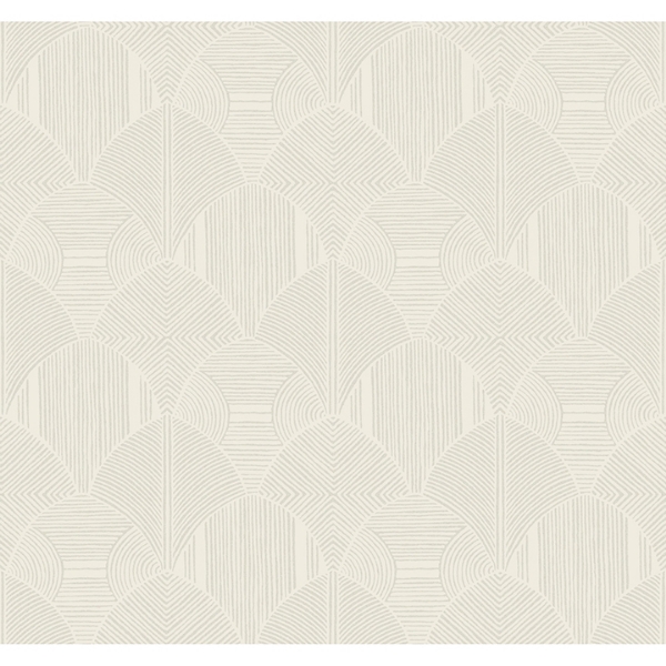 Picture of Meyberg Ivory Geometric Wallpaper