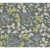 Picture of Mildred Charcoal Botanical Trail Wallpaper