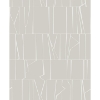 Picture of Huntington Silver Geometric Stripe Wallpaper