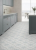 Picture of Jamila Grey Peel and Stick Floor Tiles