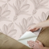 Picture of Larkyn Pink Peel and Stick Wallpaper