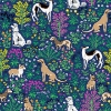 Picture of Must Love Dogs Indigo Peel and Stick Wallpaper