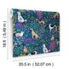 Picture of Must Love Dogs Indigo Peel and Stick Wallpaper