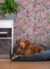 Picture of Must Love Dogs Pink Peel and Stick Wallpaper