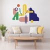 Picture of Fun Haus Modular Mural Peel & Stick Wall Decals