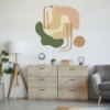 Picture of Soft Amoeba Modular Mural Peel & Stick Wall Decals