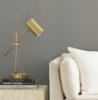 Picture of Herringbone Tweed Grey Woven Wallpaper