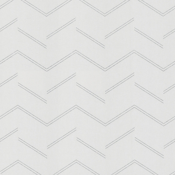 Picture of Aviator Silver Abstract Chevron Wallpaper