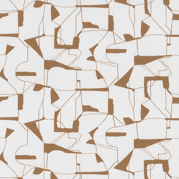 Picture of Calder Gold Abstract Wallpaper