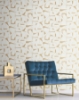 Picture of Calder Gold Abstract Wallpaper