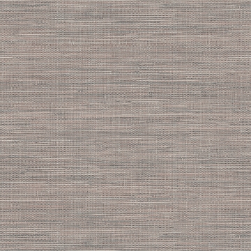 Picture of Winn Dark Brown Faux Grasscloth Wallpaper