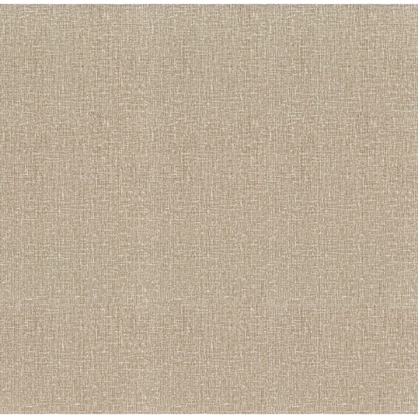 Picture of Natural Linen Light Brown Textured Wallpaper