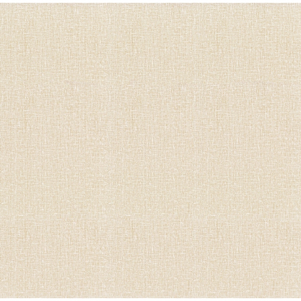 Picture of Natural Linen Khaki Textured Wallpaper