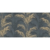 Picture of Rattan Charcoal Palm Wallpaper