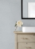 Picture of Crushed Capiz Light Blue Textured Wallpaper