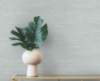 Picture of Winn Aqua Faux Grasscloth Wallpaper