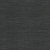 Picture of Winn Black Faux Grasscloth Wallpaper