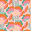 Picture of Retro Esme Pink Peel and Stick Wallpaper