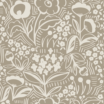 Picture of Jeani Light Brown Peel and Stick Wallpaper