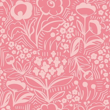 Picture of Jeani Pink Peel and Stick Wallpaper