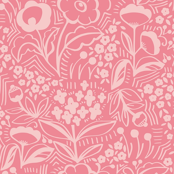 Picture of Jeani Pink Peel and Stick Wallpaper