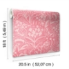 Picture of Jeani Pink Peel and Stick Wallpaper