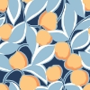 Picture of Talia Light Blue Peel and Stick Wallpaper